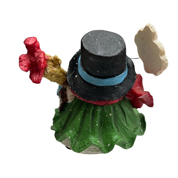 Vintage Snowman ⛄️ Joy Christmas Figurine - Picture 3 of 4